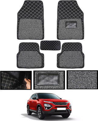 MATIES Leatherite 7D Mat For  Tata Harrier(Black)