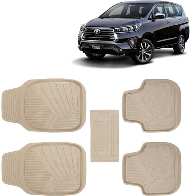 Kingsway PVC Tray Mat For  Toyota Innova Crysta(Beige)