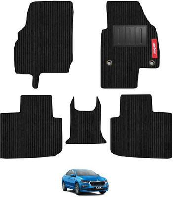 elegant Polypropylene Standard Mat For  Skoda Slavia(Black)
