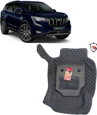 TOFIT ENTERPRISE Leatherite 7D Mat For  Mahindra XUV 700 (7 Seater)(Black)