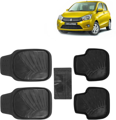 Kingsway PVC Tray Mat For  Maruti Suzuki Celerio(Black)