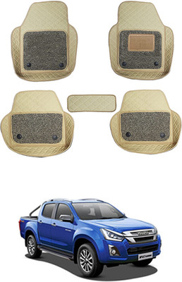 MATIES Leatherite 7D Mat For  Isuzu DMAX(Beige)