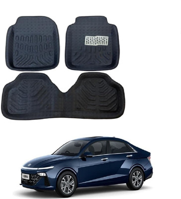 ROSHNEER ENTERPRISES PVC 3D Mat For  Hyundai Verna(Black)