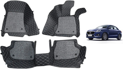 KUNTAIL ENTERPRISES Leatherite 7D Mat For  Maruti Suzuki Swift Dzire(Black)
