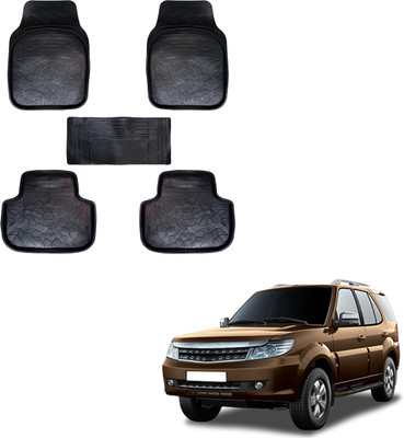 SS FOR YOUR SMART NEEDS Vinyl Standard Mat For  Tata Safari Storme(Black)
