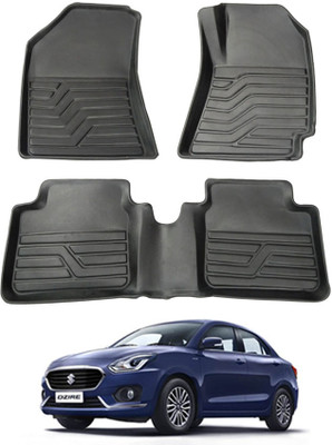 AYW PVC Tray Mat For  Maruti Suzuki Swift Dzire(Black)