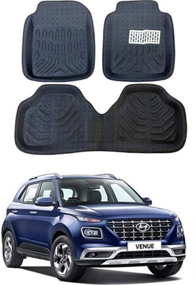 arneja trading company Polyutherine 3D Mat For  Hyundai Venue(Black)