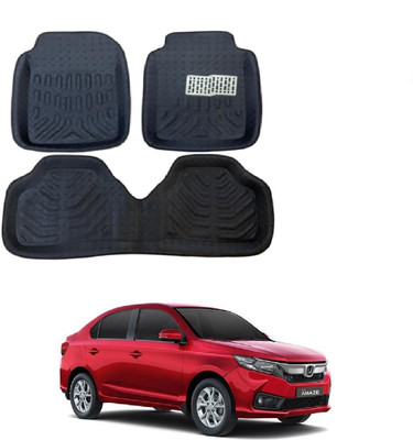 ROSHNEER ENTERPRISES PVC 3D Mat For  Honda Amaze(Black)