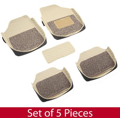 COSMOGEAR Leatherite 7D Mat For  Universal For Car(Beige)