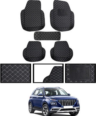MSNP Leatherite Standard Mat For  Hyundai Venue(Black)