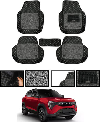 ABJD Leatherite 7D Mat For  Mahindra Universal For Car(Black)