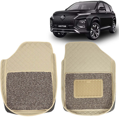 Kingsway Leatherite 7D Mat For  MG Hector(Beige)