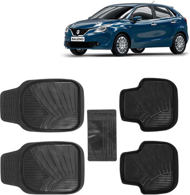 Kingsway PVC Tray Mat For  Maruti Suzuki Baleno(Black)