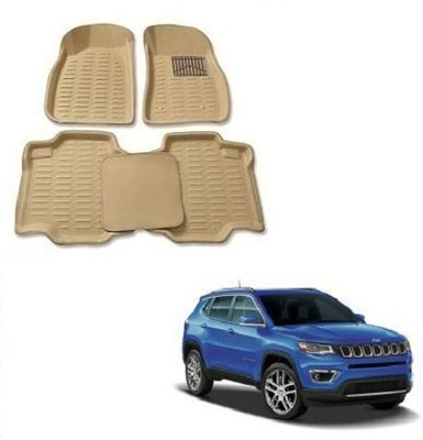 KBTR Plastic 3D Mat For  Tata Harrier(Beige)