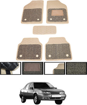 MSNP Leatherite 7D Mat For  Daewoo Cielo(Beige)