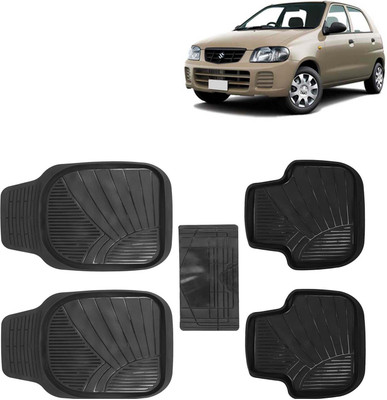 Kingsway PVC Tray Mat For  Maruti Suzuki Alto 800(Black)