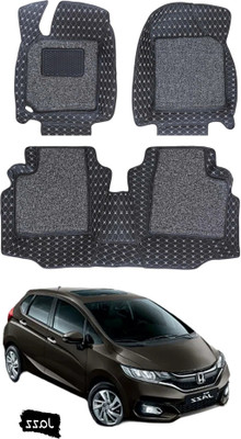 VIAZ VENTURES Leatherite 7D Mat For  Honda Jazz(Black)
