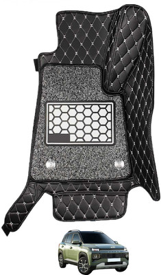 Euro Care Leatherite 7D Mat For  Hyundai Exter(Black)