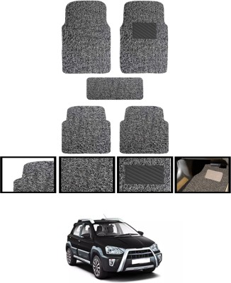 MATIES PVC Standard Mat For  Toyota Etios Cross(Black)