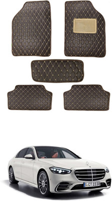 MATIES Leatherite Standard Mat For  Mercedes Benz Universal For Car(Black)