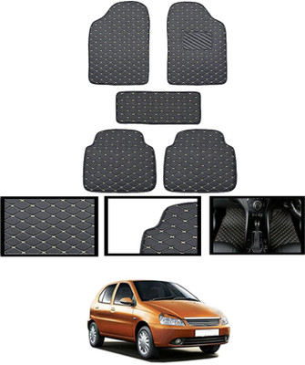 CCMM Leatherite Standard Mat For  Tata Indica(Black)