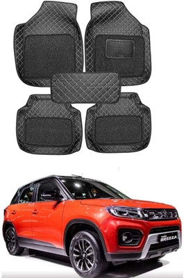 arneja trading company Leatherite 7D Mat For  Maruti Suzuki Vitara Brezza(Black)