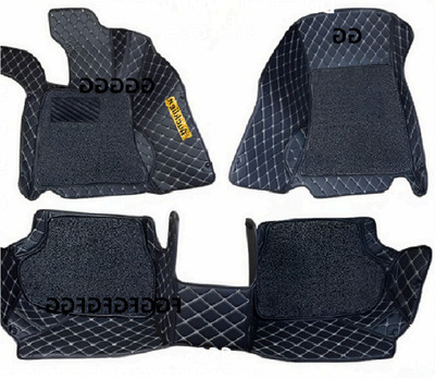 VIAZ VENTURES Leather 7D Mat For  Hyundai Verna(Black)