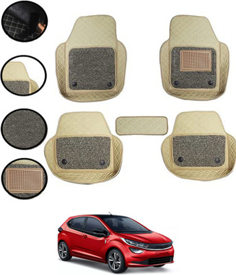 MATIES Leatherite 7D Mat For  Tata Altroz(Beige)