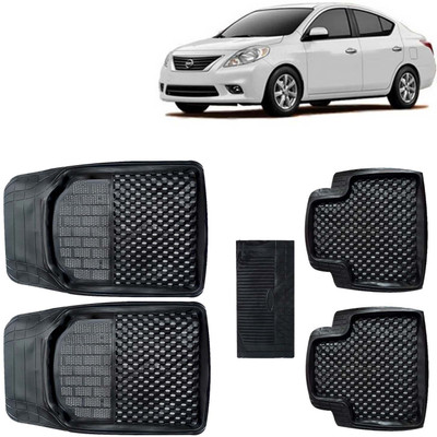 Kingsway PVC Tray Mat For  Nissan Sunny(Black)