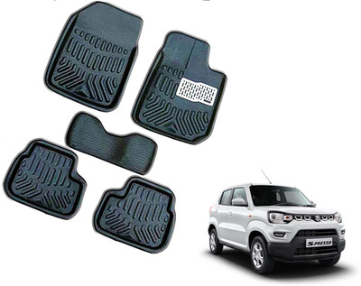 CuboDePlato PVC 3D Mat For  Maruti S-Presso(Black)