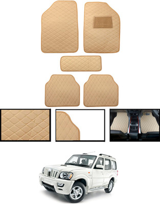 CCMM Leatherite Standard Mat For  Mahindra Scorpio(Beige)