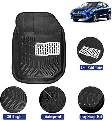 JAITRADERS Leather 3D Mat For  Maruti Baleno(Black)