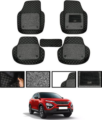 zplus Leatherite 7D Mat For  Tata Harrier(Black)