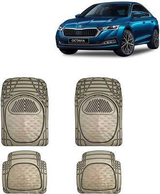 Kingsway PVC Standard Mat For  Skoda Octavia(Brown)