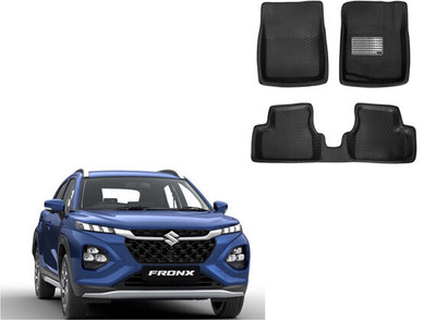 Autorepute Leather 5D Mat For  Maruti Fronx(Black)