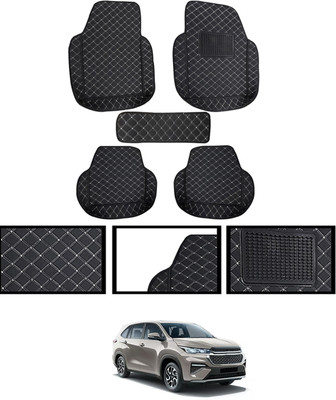 monolive Leatherite Tray Mat For  Maruti Universal For Car(Black)