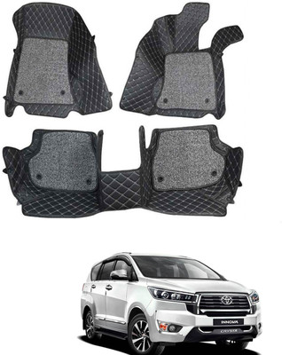 ARNEJA Leatherite 7D Mat For  Toyota Innova Crysta(Black)