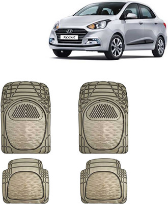 Kingsway PVC Standard Mat For  Hyundai Xcent(Brown)