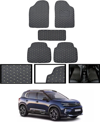 ABJD Leatherite Standard Mat For  Citroen Universal For Car(Black)