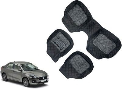 AUTO PEARL Leatherite 7D Mat For  Maruti Swift Dzire(Black)
