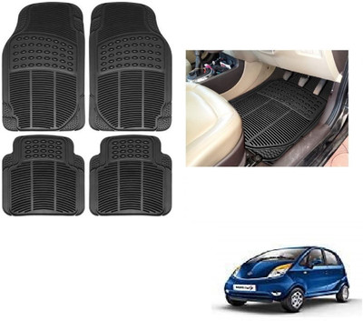 ROSHNEER ENTERPRISES Rubber Standard Mat For  Tata Nano(Black)