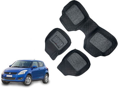 AUTO PEARL Leatherite 7D Mat For  Maruti Swift(Black)
