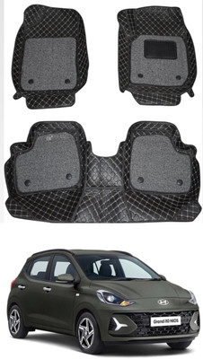 onefit enterprises Leatherite 7D Mat For  Hyundai Grand i10 Nios(Black)