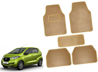 AUTO PEARL Polyester Standard Mat For  Datsun Go(Beige)