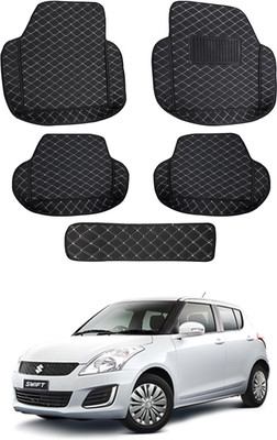 MATIES Leatherite 7D Mat For  Maruti Suzuki Swift(Black)