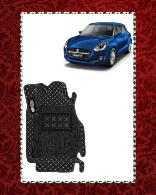 KUNTAIL C Leather 7D Mat For  Maruti Suzuki Swift(Black)