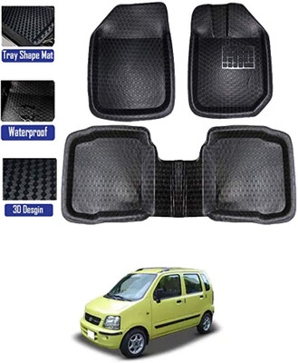 MATIES Plastic Tray Mat For  Maruti Suzuki WagonR(Black)