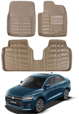 Ds enterprise PVC 5D Mat For  Maruti Swift Dzire(Beige)