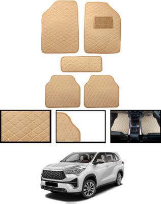 MATIES Leatherite Standard Mat For  Toyota Universal For Car(Beige)