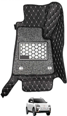 Euro Care Leatherite 7D Mat For  Mahindra XUV400(Black)